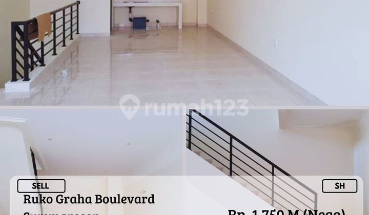 Dijual Ruko 2LT Graha Boulevard Summarecon Siap Pakai Harga Nett Dijual Ruko 2LT Graha Boulevard Summarecon Siap Pakai Harga Nett