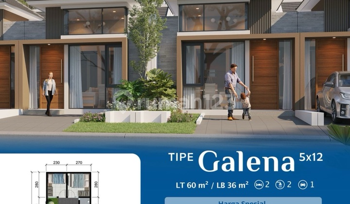 Rumah Harga 700 Jutaan Di Kawasan Elite Citraland Makassar 1