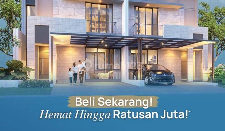 Rumah Mewah 2 Lantai Smart Home Kt 3 + 1 Dekat Jl. Perintis Kemerdekaan 1