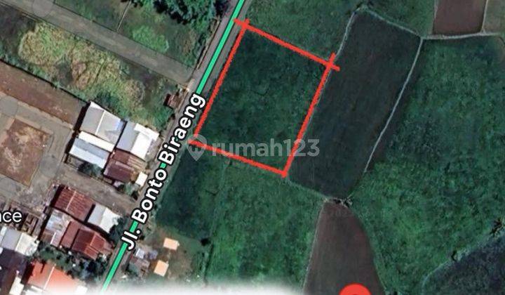 Dijua Tanah Luas 1.900m2 Barombong Makassar 1
