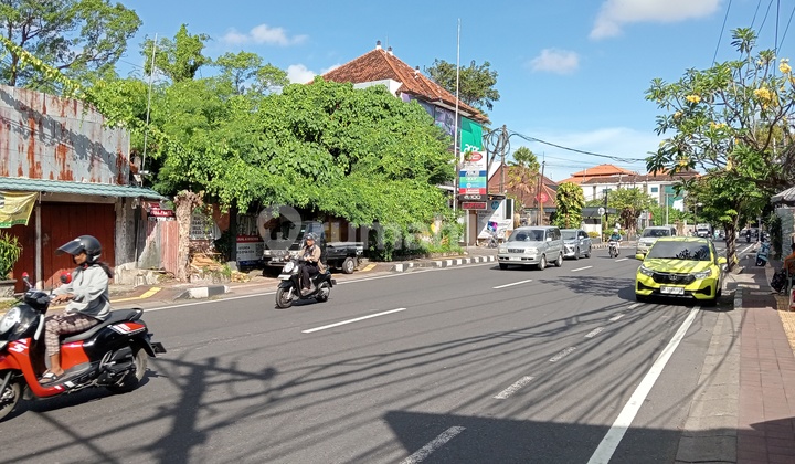 DiJUAL TANAH MAINROAD DIPONEGORO Denpasar Barat dekat RAMAYANA 