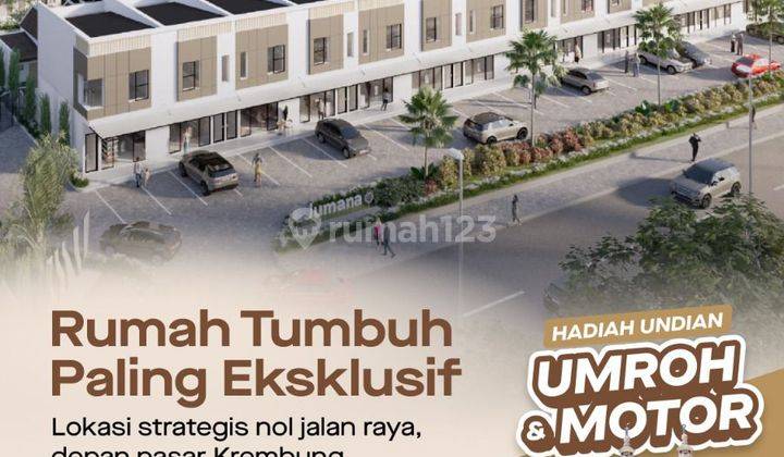 Rumah Baru Lokasi Komersial Di Jl. Raya Krembung-Sidoarjo 1