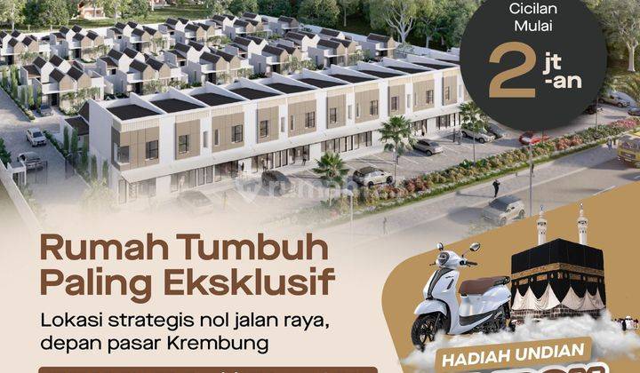 Rumah Baru Lokasi Komersial Di Jl. Raya Krembung-Sidoarjo 2