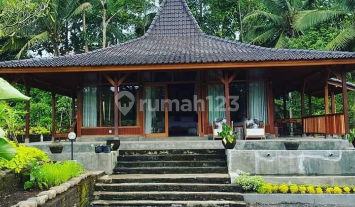 Villa joglo dengan view super cantik harga murah  5