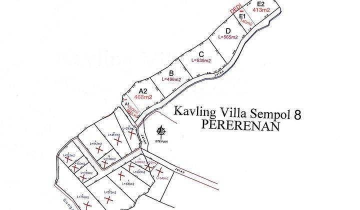 TANAH HARGA MURAH DI SEMPOL PERERENAN SIAP BANGUN VILLA