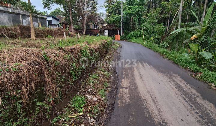 TANAH DEKAT CENTRAL UBUD SIAP BANGUN VIEW BAGUS 1