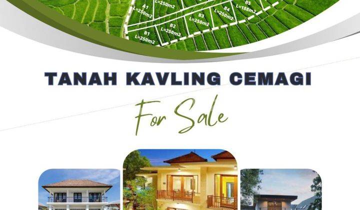 TANAH ZONA PARIWISATA HARGA TERMURAH DI CEMAGI  2