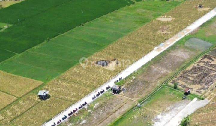 TANAH VIEW SAWAH CANTIK HARGA TERMURAH DI UMALAS  2