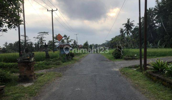 SUPER BEAUTIFUL VIEW LAND FOR RENT IN PEJENG KANGIN VILLA ENVIRONMENT 2