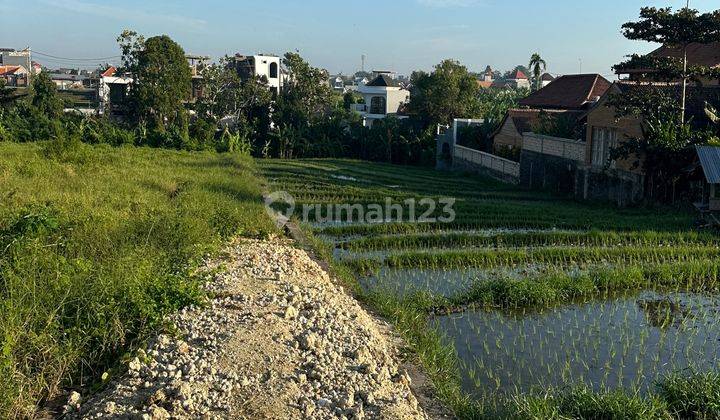 TANAH PALING MURAH DI PANTAI BERAWA VIEW SAWAH 1