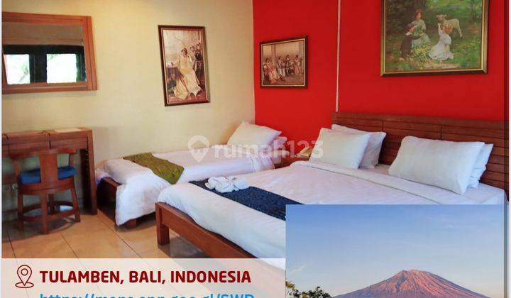 Resto Dan Vila Sewa Harga Murah Siap Huni Tulamben  2