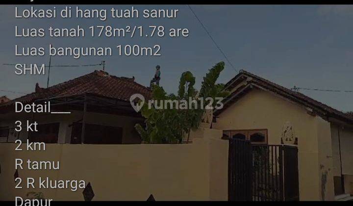 TANAH BONUS RUMAH HARGA MURAH DEKAT PANTAI SANUR 2