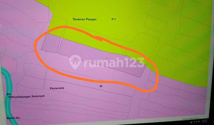 For Rent Land in Diseseh Canggu Pink Zone