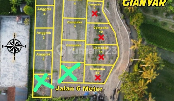 Tanah Siap Bangun Cocok Villa Rental Harga Murah 