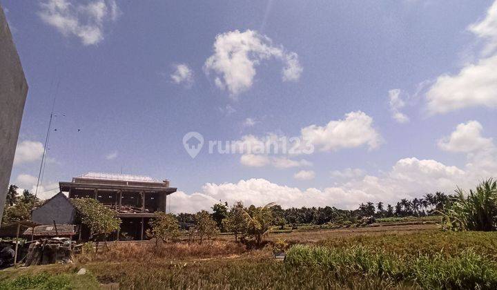 TANAH VIEW SAWAH LINGKUNGAN VILLA JALAN MOBIL 2