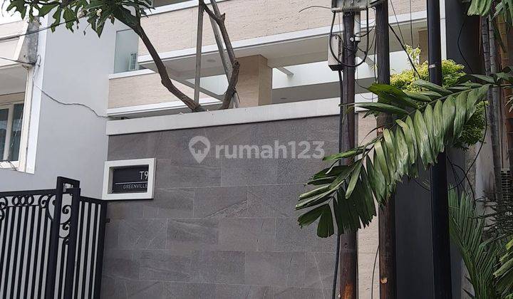 Jual rumah minimalis modern di perumahan greenville jakarta barat 2