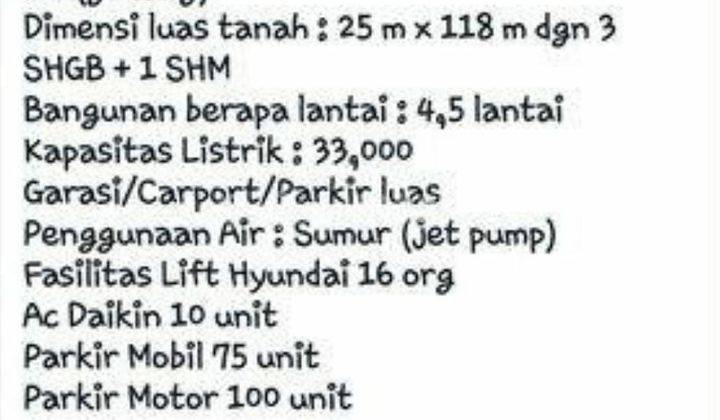 Kantor di Gedung 4½ Lantai
Jalan Raya Permata Hijau
Permata Hijau
Jakarta Selatan 2