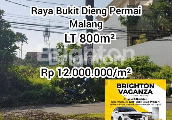 Tanah Luas di Raya Bukit Dieng Malang  1