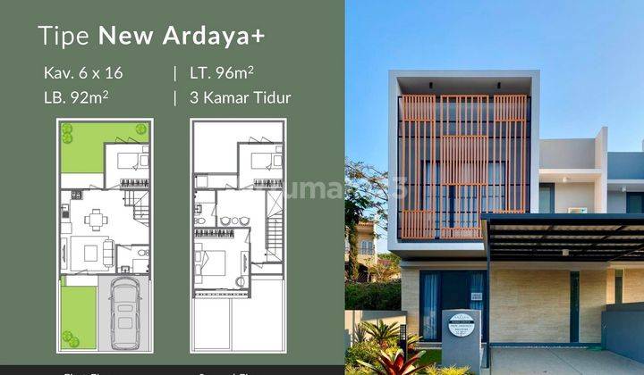 Sakala Resort Style Living Type New Ardaya+ Villa Puncak Tidar  1