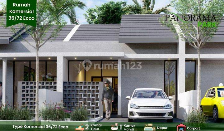 Rumah Baru di Panorama Park Type 38 72 Ecco 1