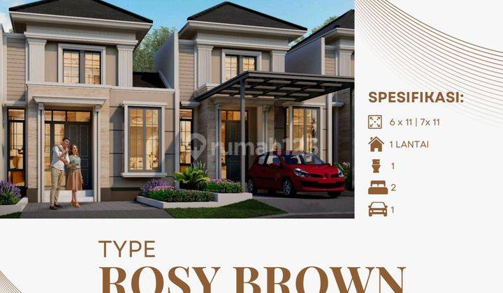 Rosy Brown By Villa Forest Hill Junrejo Batu  1