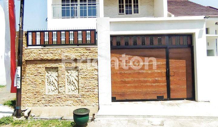 RUMAH BARU CANTIK 2 LANTAI NOL JALAN AREA TLOGOWARU 1