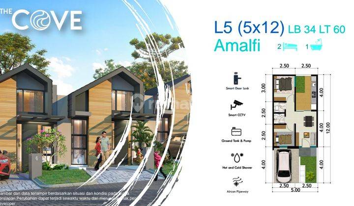 Citra Garden City Malang Cluster The Cove Type Amalfi  1