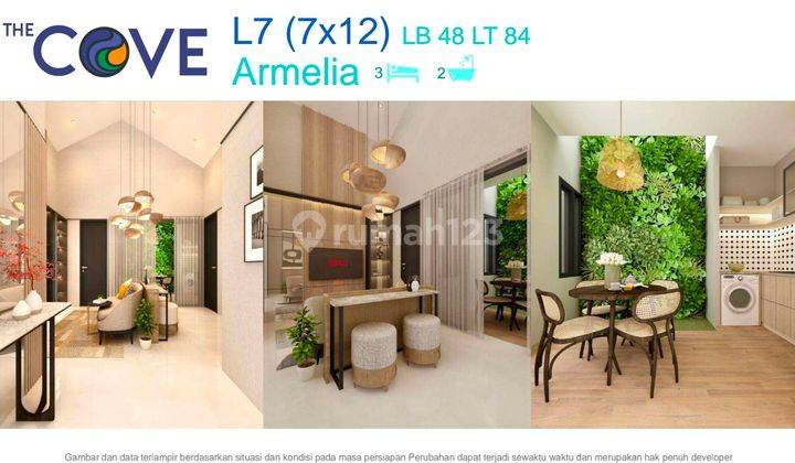 Citra Garden City Malang Cluster The Cove Type Armelia  2