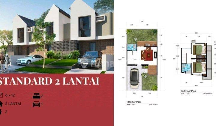 Villa Bukit Tidar Cluster Azalea Type Standard 2 Lantai 1