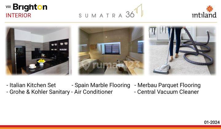 Unit Apartemen Baru Sumatra 36 2 2 Kamar Tidur Furnished 2