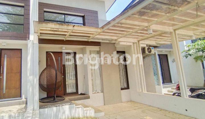 RUMAH CANTIK MINIMALIS 2 LANTAI FULL FURNISH ARAYA 1