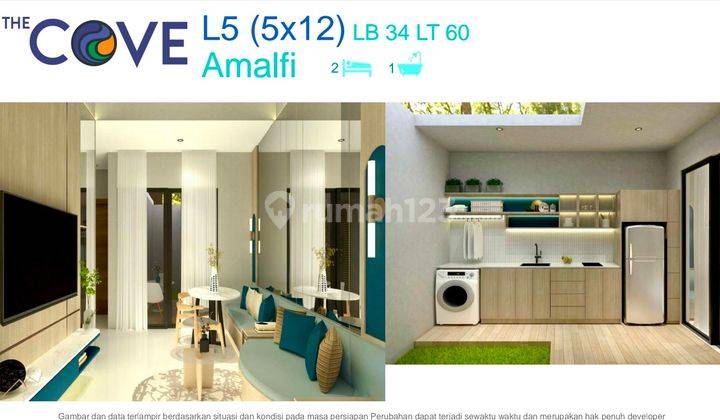 Citra Garden City Malang Cluster The Cove Type Amalfi  2