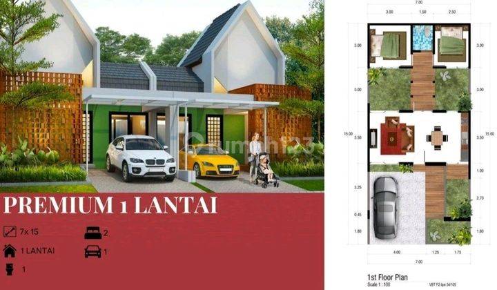 Villa Bukit Tidar Cluster Azalea Type Premium 1 Lantaj 1