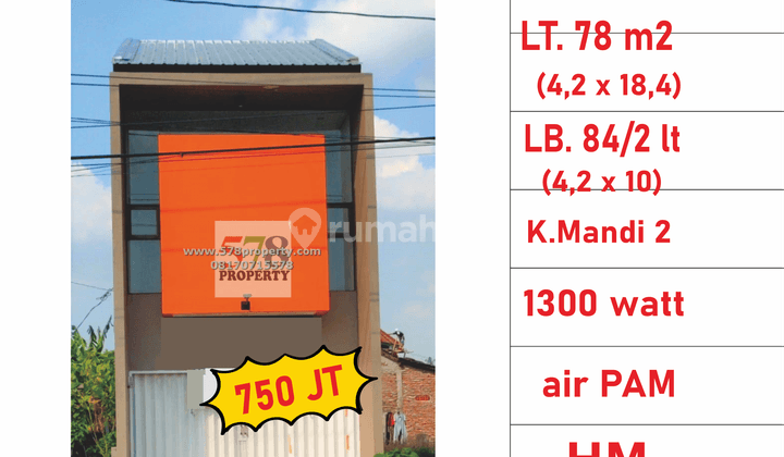 Ruko Strategis Jatikusuman Mranggen, Semarang Timur 1