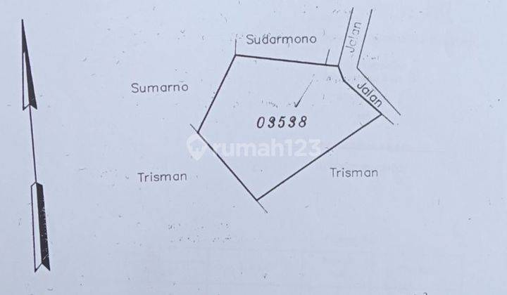 Dijual tanah di Patemon gunung pati 2