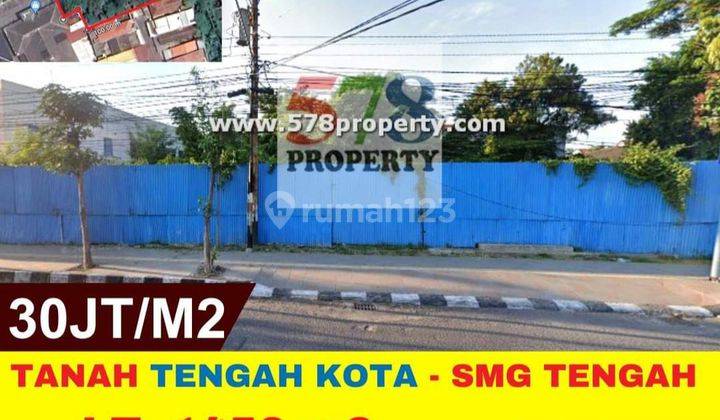 DIJUAL SEBIDANG TANAH DI SEMARANG TENGAH