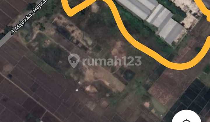Tanah Super Strategis Pinggir Jalan Raya Majasuka  9