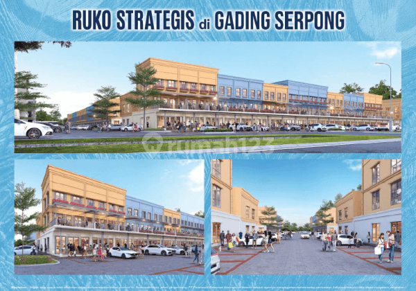 Ruko Murah Ramee Golden8 Depan Pahoa 1,75m Nett 2