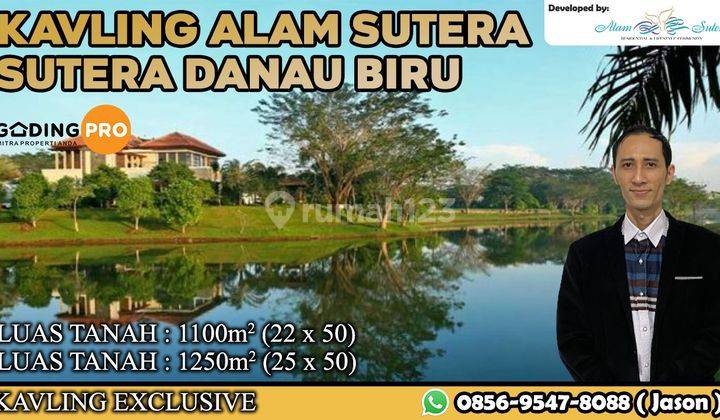 Kavling Cakep Langka Danau Biru Utama 1