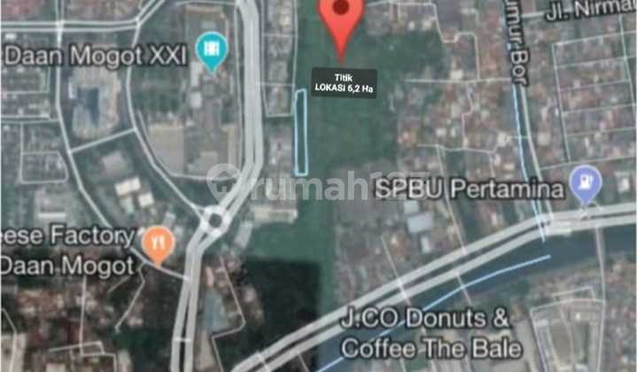 Dijual cepat tanah jl daanmogot 3
