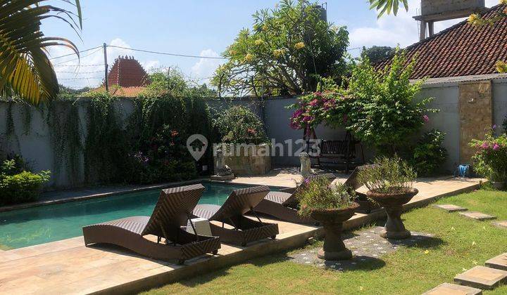 Villa Walking Distance To Sanur Beach Bali 1