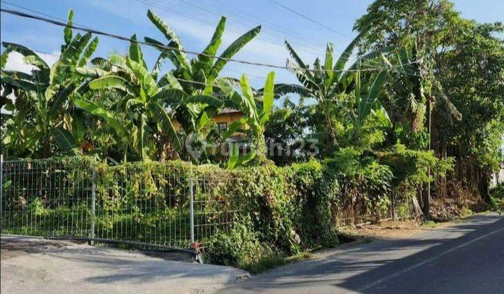 LAND ON THE MAIN ROAD OF BUMBAK UMALAS BALI 2