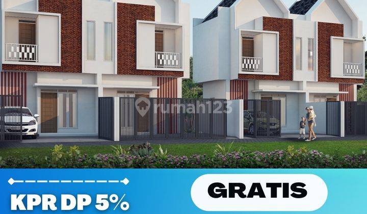 Akses 2 Mobil Dp 5 Free Canopy Dan Pagar Tdk Banjir di Jatiasih 7