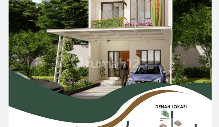 Dp 10 Jt Lt.74 Free Cctv Tiap Rumah,gratis Biaya2 Cicilan 4 Jtan 12