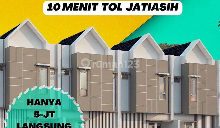 W O W Cuma 5jt Punya Rumah Cicilan 4 Jtan Di Jatiasih Tdk Banjir 1