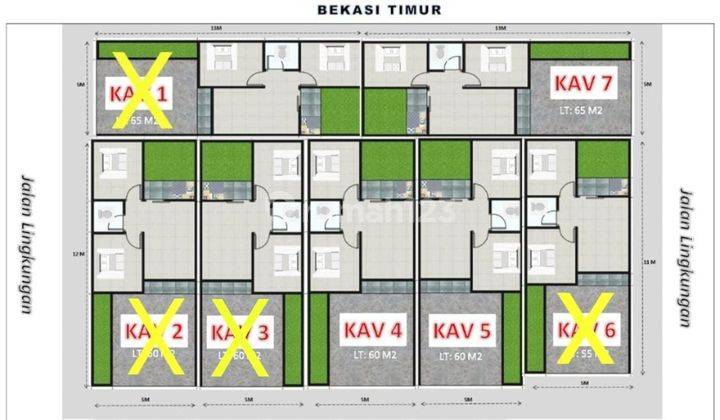 Termurah 10jt Punya Rumah Cicilan 2 Jtan di Cimuning Bekasi Timur 12