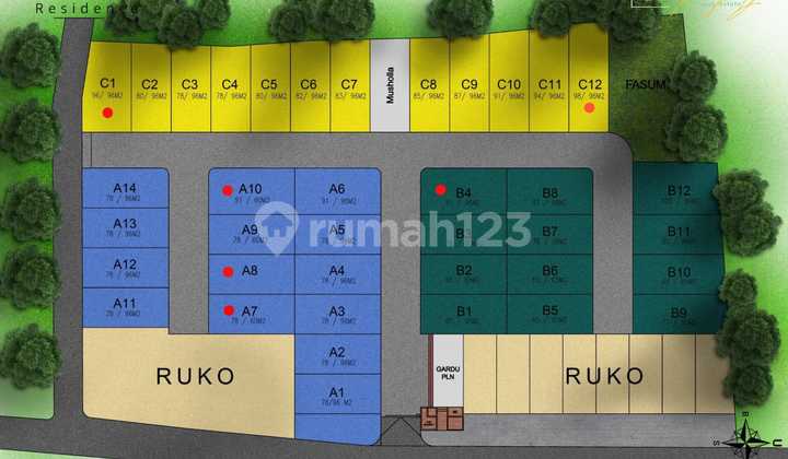 5 Jt Punya Rumah 10 Menit Toll LRT Jatibening Tidak Banjir Bata Merah