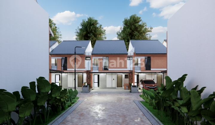 Rumah Baru Termurah Akses Utama Jl. Khafi 1 Siap Huni Tanah Luas Bata Merah 