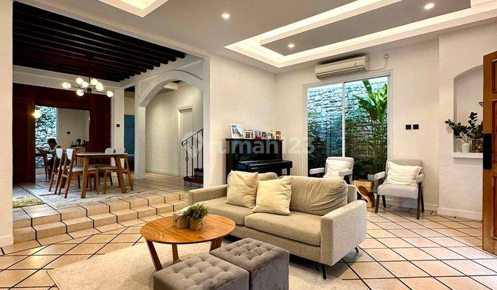 Rumah Bergaya Mediteranian Fully Furnish. Siap Huni. Area Tenang 1