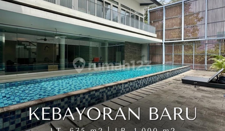 For Sale: Luxury 3-Story House with Pool, Move-in Ready. Near Senayan City.